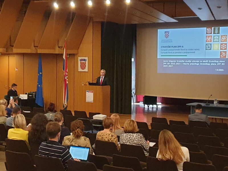 Održano javno izlaganje o Strateškoj studiji utjecaja na okoliš Strateškog plana, ne-tehničkom sažetku Strateške studije i Nacrtu prijedloga Strateškog plana