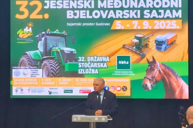 Svečano otvoren 32. Jesenski međunarodni bjelovarski sajam u Gudovcu